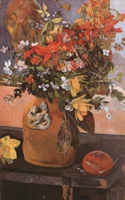 Paul Gauguin Still life with flowers (mk07)